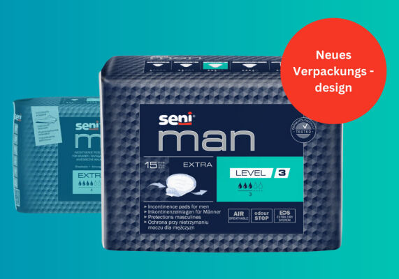 Seni Man Extra Level 3: Neue Maße, Neues Design, Gleiche Saugleistung - Seni Man Extra Level 3: Neue Maße, Neues Design, Gleiche Saugleistung