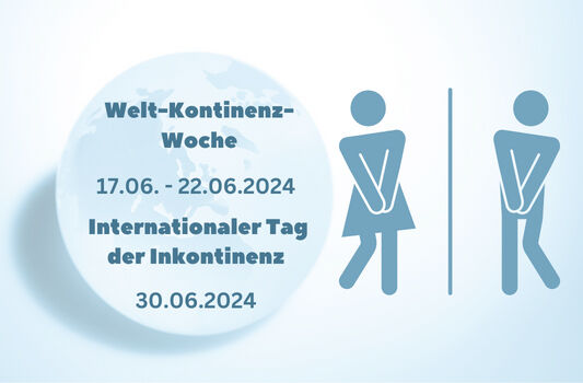 Welt-Kontinenz-Woche und Internationaler Inkontinenztag 2024 - Welt-Kontinenz-Woche und Internationaler Inkontinenztag - mehr Sichtbarkeit und Akzeptanz für Inkontinenz!