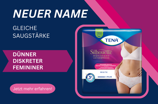 Neuer Name, gleiche Saugstärke: Die TENA Silhouette Pants - Neuer Name, gleiche Saugstärke: Die TENA Silhouette Pants