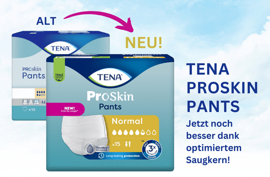 Neuigkeiten bei den TENA ProSkin Pants: Innovationen und bewährte Vorteile - Neuigkeiten bei den TENA ProSkin Pants: Innovationen und bewährte Vorteile