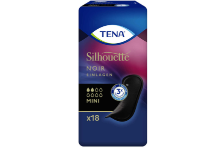 TENA Silhouette Mini Noir 