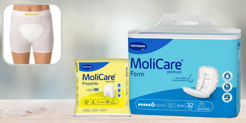 MoliCare Einlagen - Premium Form und Fix Pants