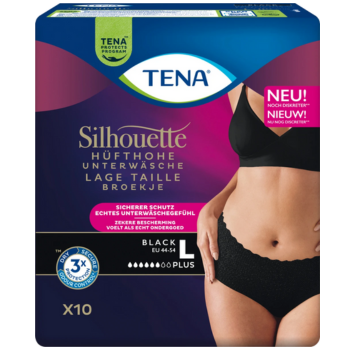 TENA Silhouette Pants Plus Black - Inkontinenz Pants & Inkontinenzhosen