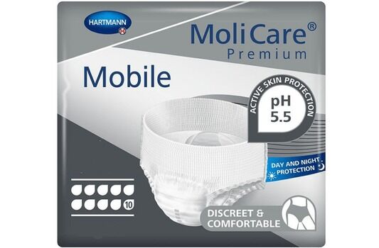 MoliCare Premium Mobile Pants 10 Tropfen - Pampers für Erwachsene