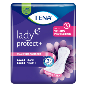 TENA Lady Discreet Maxi Night Einlagen - speziell für die Nacht