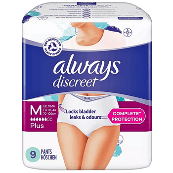 Always Discreet Plus Pants - Windelhosen für Frauen