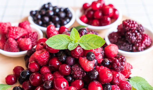 Cranberry - Himbeeren - Brombeere gut bei Inkontinenz