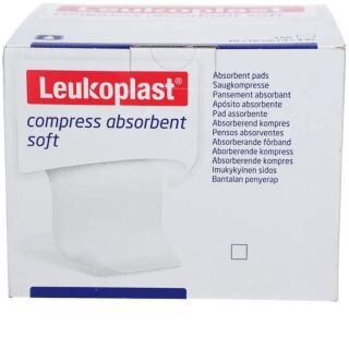 Leukoplast Saugkompresse soft unsteril 10 x 20 cm (100 Stk)