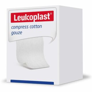 Leukoplast Mullkompresse 8-fach steril 10x20 cm (25x2 Stk)