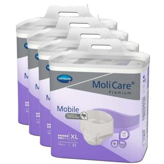 Sonderangebot MoliCare Premium Mobile 8 Tropfen Gr. XL (4x14 Stk)