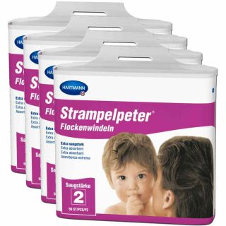 Sonderangebot Strampelpeter Flockenwindeln 2 (4x56 Stk)