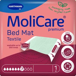 Molicare Premium Bed Mat Textile 7 Tropfen