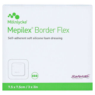 Mepilex Border Flex 7,5 x 7,5 cm (5 Stk)