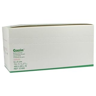 Gazin Mullkompressen 12-fach 5x5 cm steril (20x5 Stk)