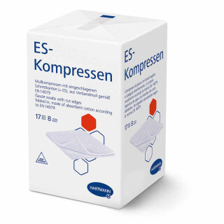 Hartmann ES-Kompressen 8-fach 10x10 cm unsteril (100 Stk)